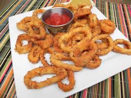 Crispy Fried Calamari Rings