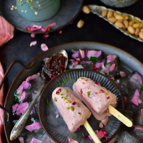 Rose Kulfy Mousse