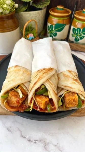 Paneer Tikka Wrap